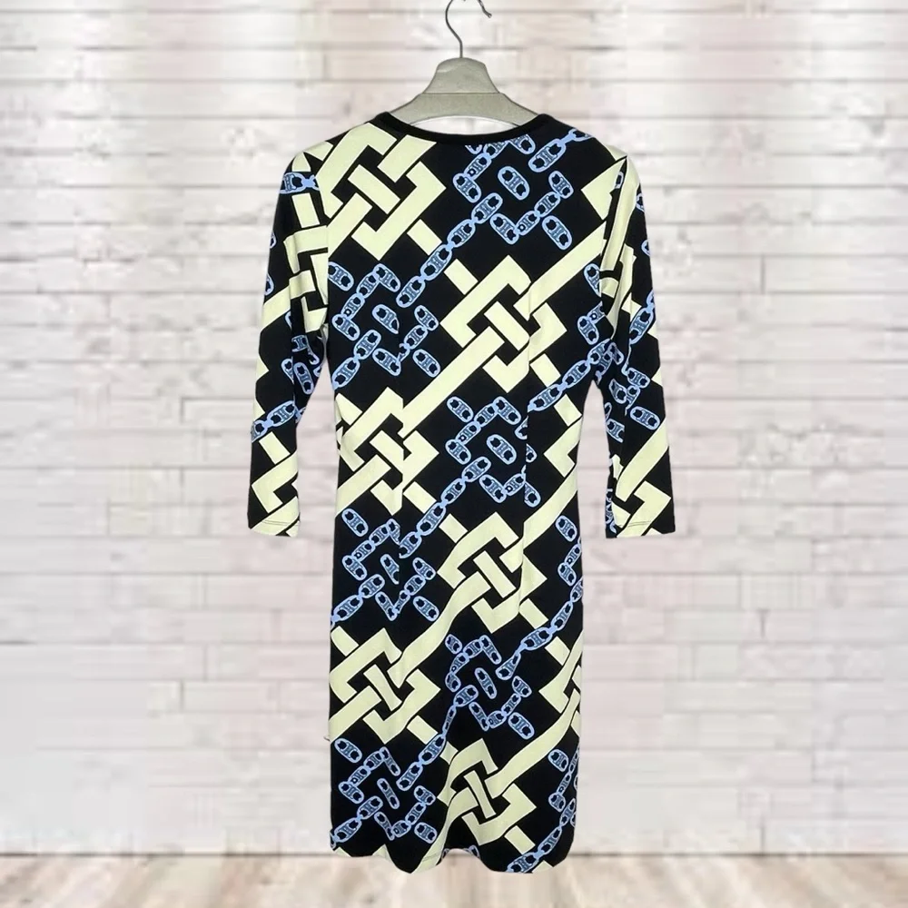 J. McLaughlin Catalina Cloth Long Sleeve Dress Size S - Picture 2 of 7